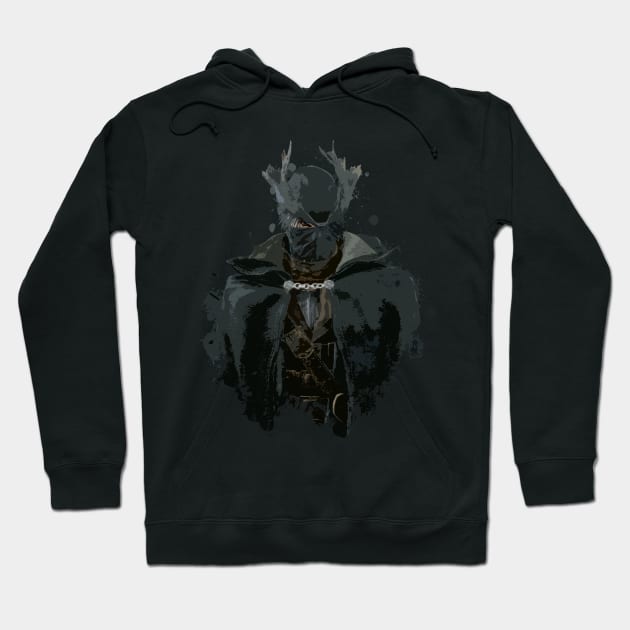 Hunter Splatter - Bloodborne Hoodie by 666hughes